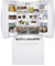 GE White French Door Bottom-Freezer Refrigerator