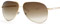 Gucci Unisex Brown Gradient Aviator Sunglasses