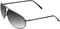 Gucci Mens Black Aviator Sunglasses