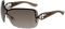 Gucci Womens Grey Gradient & Gold Mirrored Lens Sunglasses