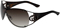 Gucci Womens Large Sheild Brown Gradient Lens Sunglasses