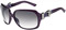 Gucci Womens Grey Gradient Lens Violet Sunglasses