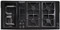 Jenn-Air Designer Series 45" Gas Downdraft Cooktop in Black