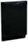 Frigidaire Gallery 24" Black Built-In Dishwasher