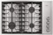 Whirlpool 30" Stainless Steel Gas Cooktop