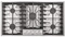 Whirlpool 36"  Stainless Steel Gas Cooktop