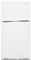 Whirlpool White Top Freezer Refrigerator