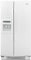 Whirlpool Gold GS5VHAXWQ White Side-By-Side Refrigerator