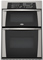 Whirlpool GSC308PRS Stainless Steel Built-In Combination Electric Oven