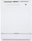 GE White Built-In Dishwasher