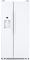 GE White Side-By-Side Refrigerator