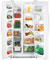 GE Side By Side Refrigerator In White