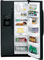 GE 25.4 Cubic Foot Side-By-Side Refrigerator In Black