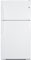 GE White Top-Freezer Refrigerator