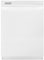 Whirlpool 24" White Built-In Dishwasher