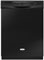 Whirlpool 24" Black Built-In Dishwasher