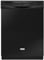Whirlpool Black Built-In Super Capacity Dishwasher
