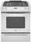 Whirlpool White Slide-In Gas Range