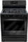 Bosch 30" Evolution 300 Series Freestanding Black Gas Range