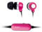 iLuv i353 Pink Aluminum In-Ear Stereo Earphones