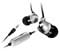 iLuv i353 Silver Aluminum In-Ear Stereo Earphones