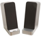 iHome Silver Computer Speakers With iPod Dock