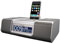 iHome Silver Clock Radio And Audio System For iPhone And iPod