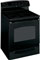 GE 30" Black Free-Standing Electric Range