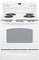 GE 30" White Free-Standing Electric Range