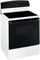 GE White 30" Free-Standing CleanDesign  Electric Range