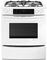 Jenn-Air 30" JDS8850CDW White Slide-In Dual-Fuel Convection Range