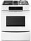 Jenn-Air 30" White Slide-In Modular Dual-Fuel Downdraft Convection Range