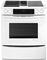 Jenn-Air 30" White Slide-In Modular Electric Downdraft Range