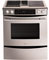 Jenn-Air 30" Electric Downdraft Slide-In Range In Stainless