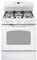 GE 30" JGB400DEPWW White Free-Standing Gas Range