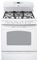 GE 30" JGB820DEPWW White Free-Standing Gas Range