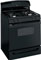 GE 30" JGBP25DEMBB Black Free-Standing Gas Range