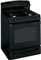 GE 30" Black Free-Standing Gas Range