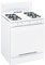 GE 30" JGBS04BEMWH White Free-Standing Gas Range