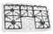 GE Profile 36" White Built-In Gas Cooktop