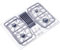 GE Profile 30" White Built-In Gas Downdraft Cooktop