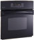 GE Profile 27" Built-In Single Convection Wall Oven - Black on Black Finish