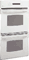 GE Profile 27" Built-In White Convection/Thermal Wall Oven