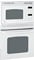 GE 27" White Built-In Double Microwave Thermal Wall Oven