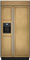Jenn-Air 48" Overlay Built-In Side-By-Side Refrigerator