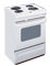 GE 30" Slide-In Electric Range with Self-Cleaning Oven - White Finish