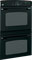 GE 30" Black Built-In Electric Double Wall Oven