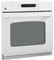 GE 30" White Built-In Single Convection Electric Wall Oven