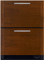 Jenn-Air 24" Overlay Double-Refrigerator Drawers