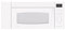 GE Profile 36" Spacemaker Over The-Range Microwave Oven - White Finish